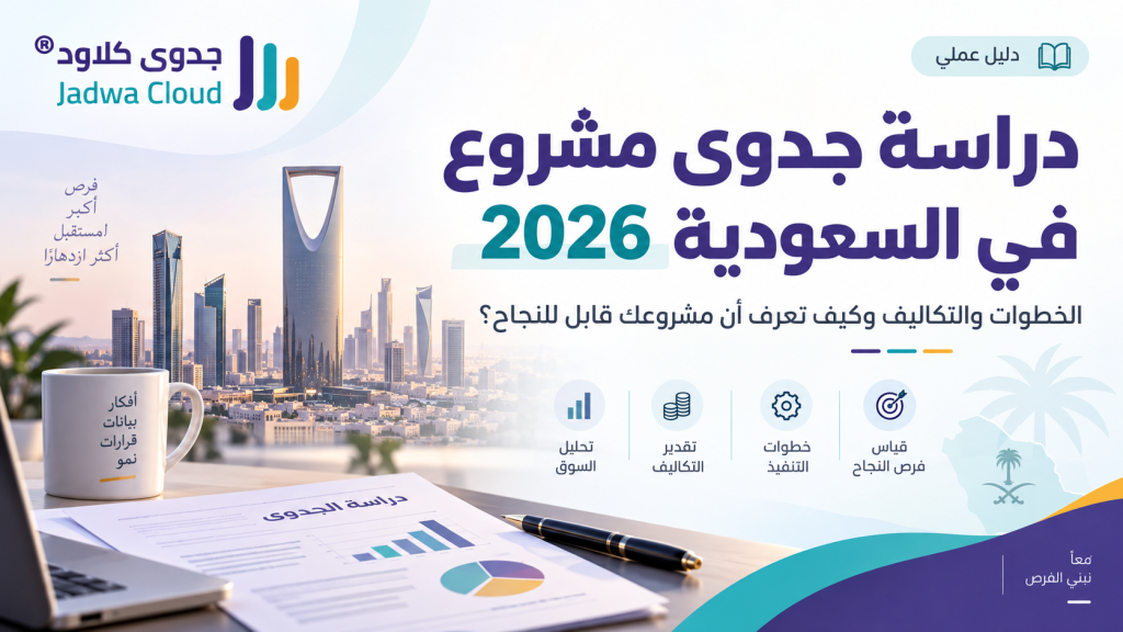 دراسة جدوى مشروع في السعودية 2026